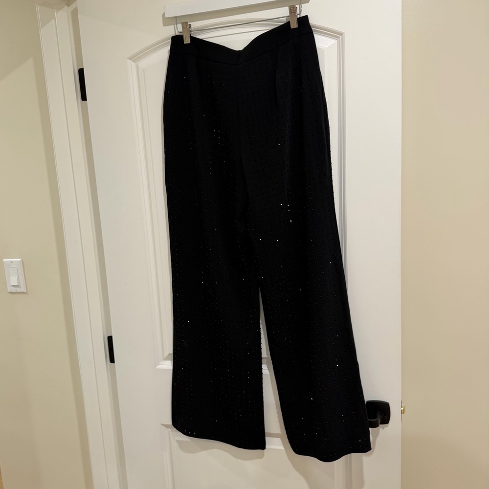 Express Black Rhinestone Pant - Picture 5 of 10